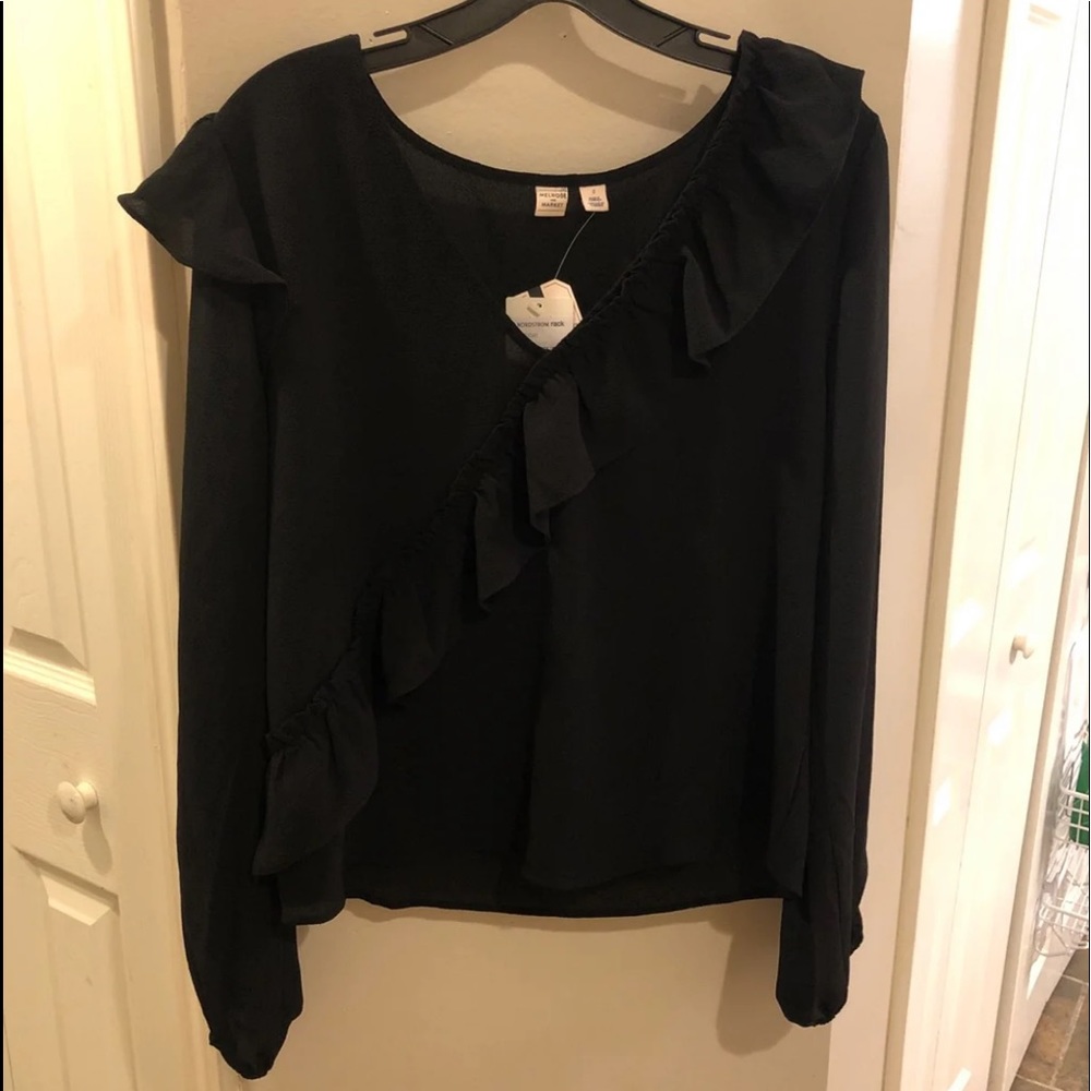 black blouse
